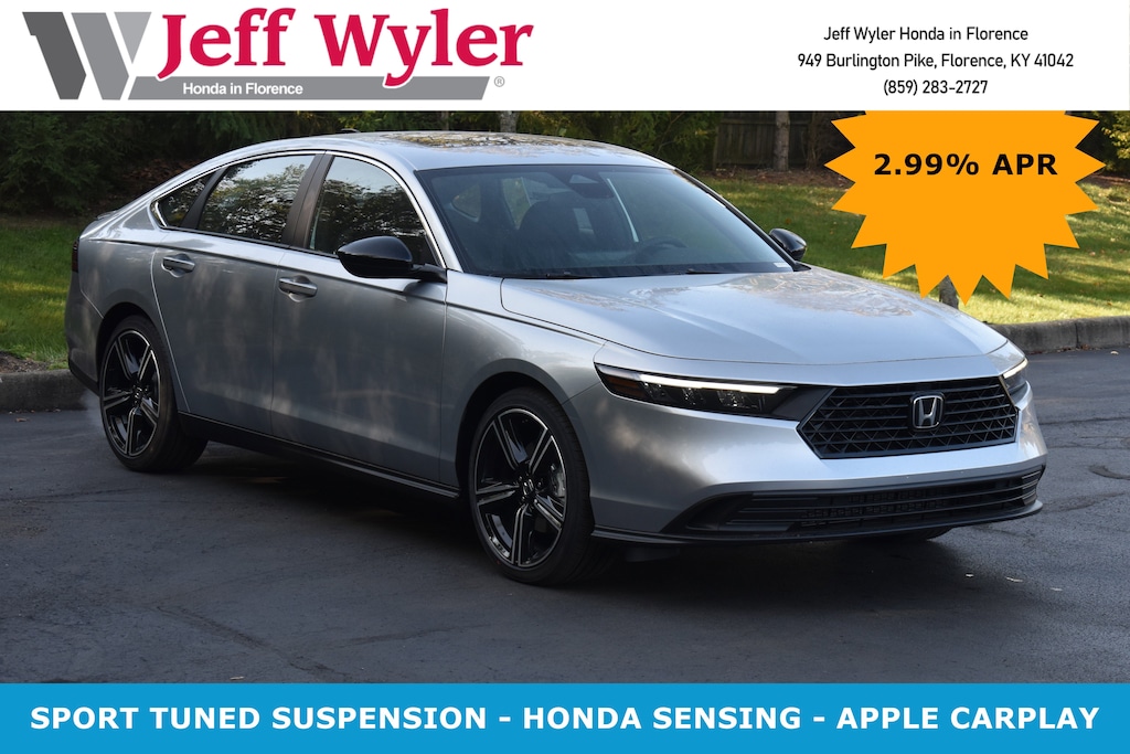 New 2025 Honda Accord Hybrid Sport Sedan