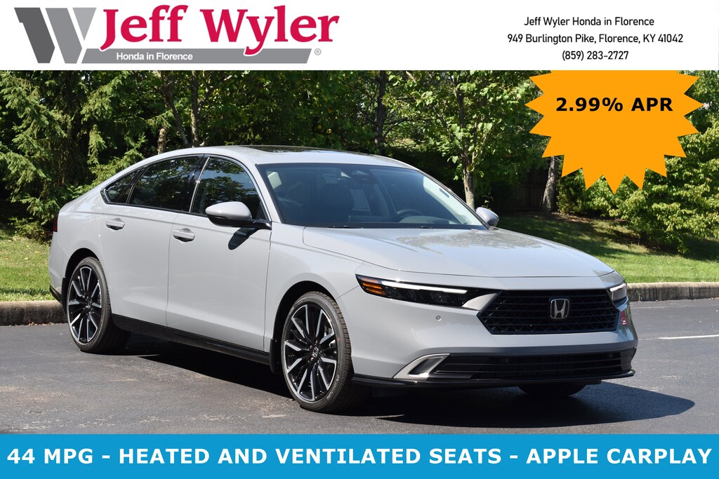 New 2025 Honda Accord Hybrid Touring Sedan