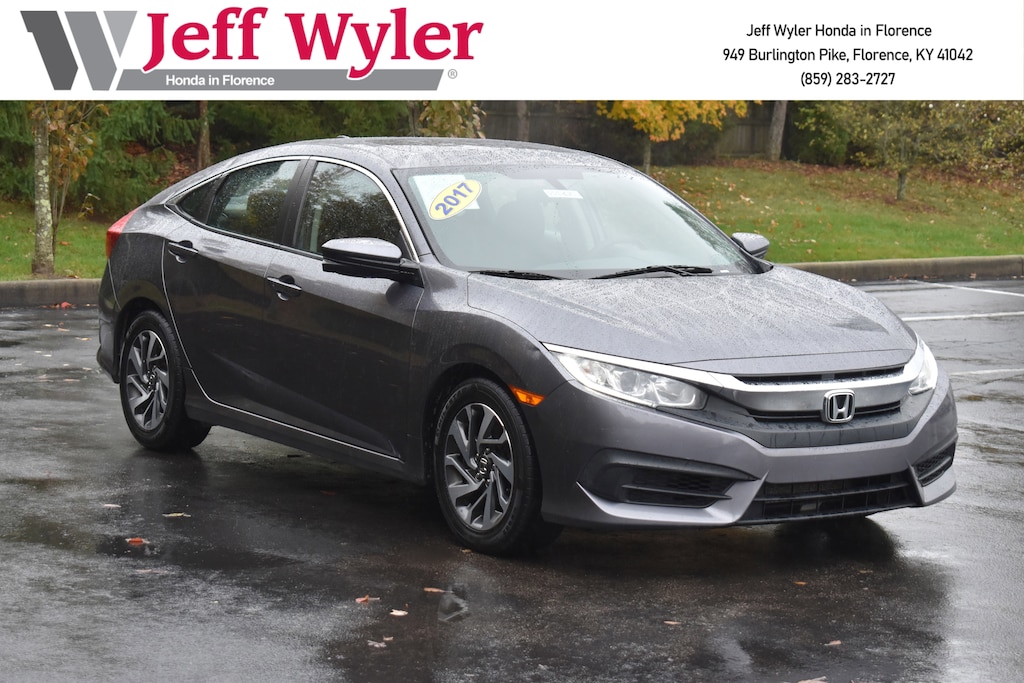 Used 2017 Honda Civic EX Sedan