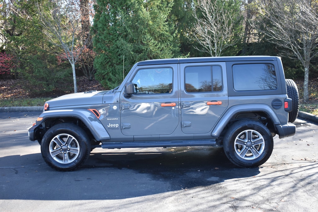Used 2019 Jeep Wrangler Unlimited Sahara 4x4 SUV