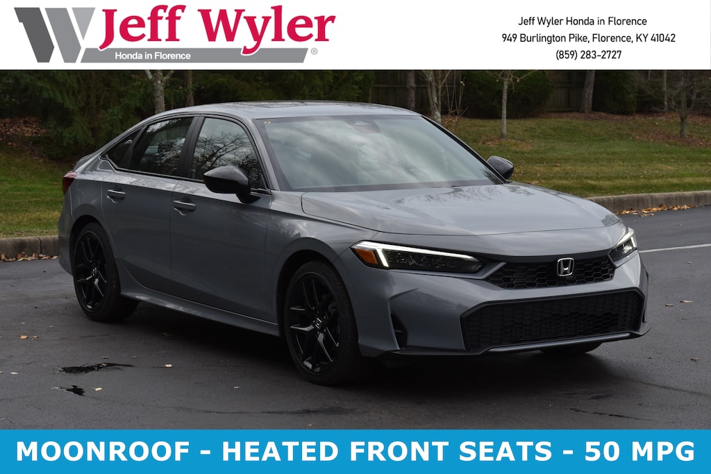 New 2026 Honda Civic Hybrid Sport Sedan