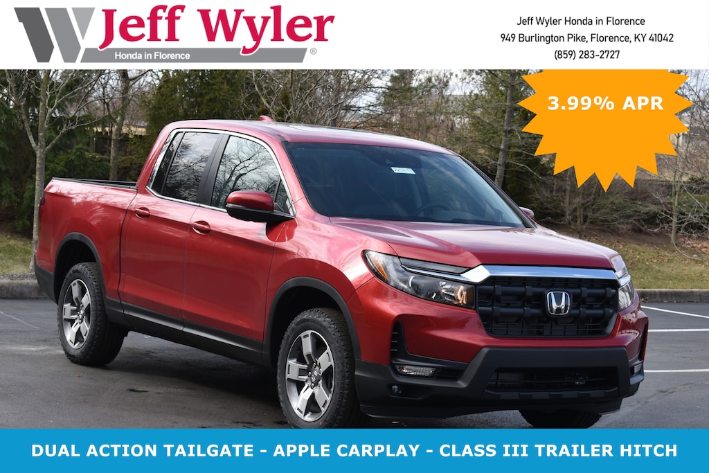 New 2026 Honda Ridgeline RTL Truck Crew Cab