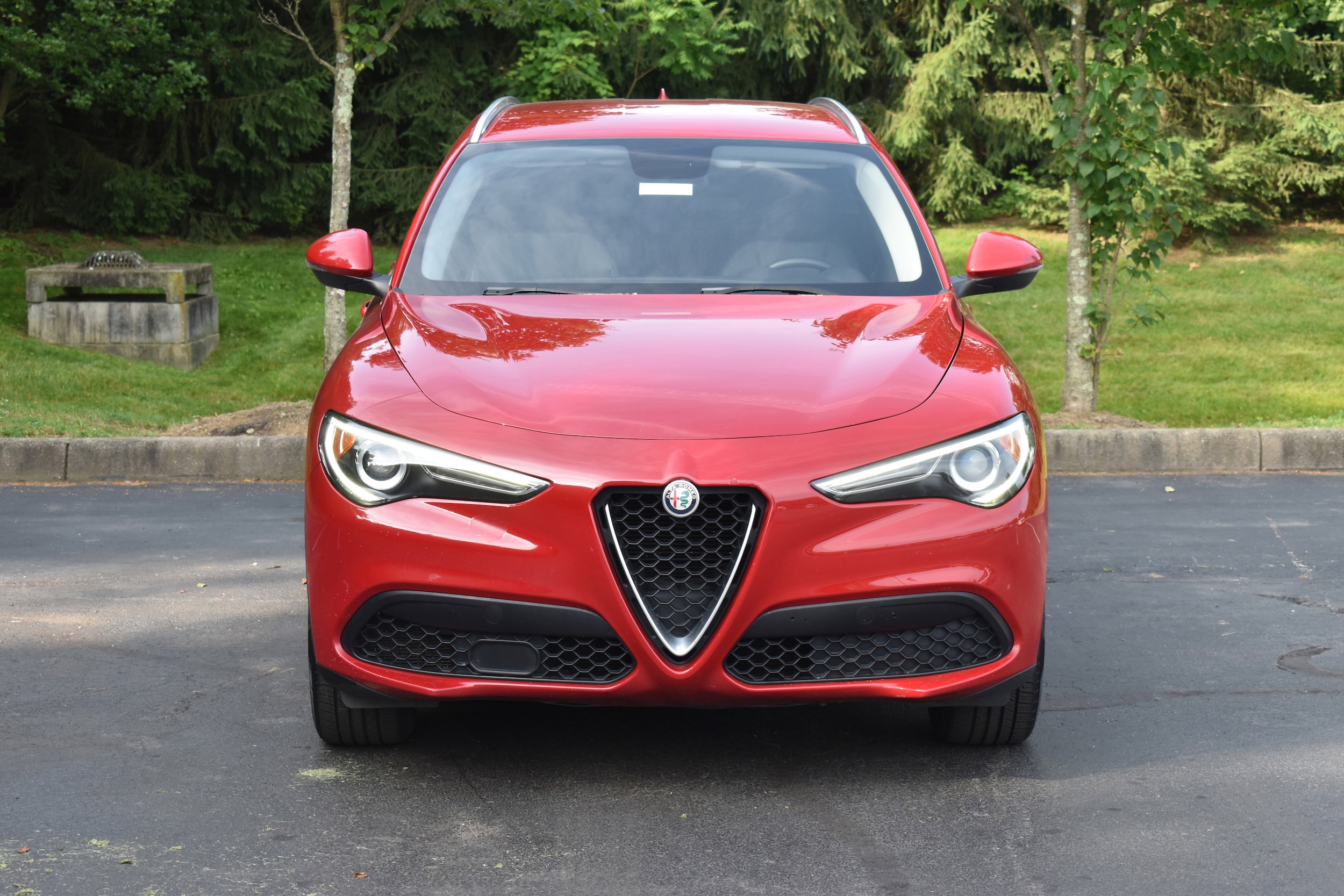 Used 2018 Alfa Romeo Stelvio Base with VIN ZASFAKAN2J7B72382 for sale in Florence, KY