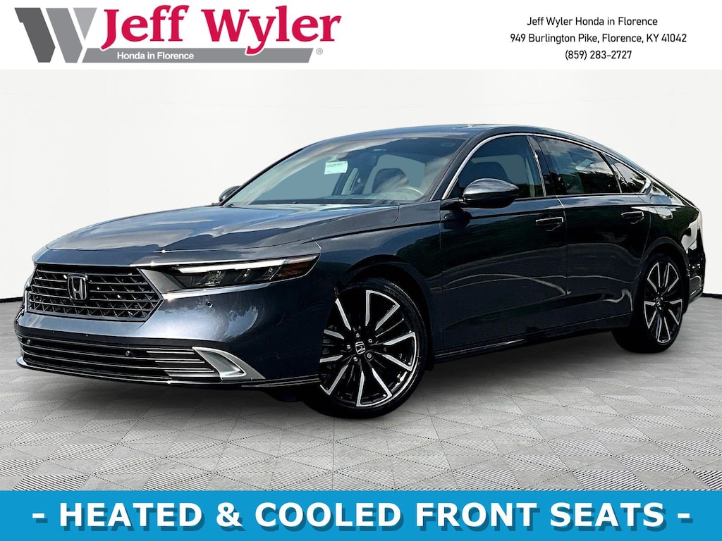 Certified 2023 Honda Accord Hybrid Touring w/BSI Sedan