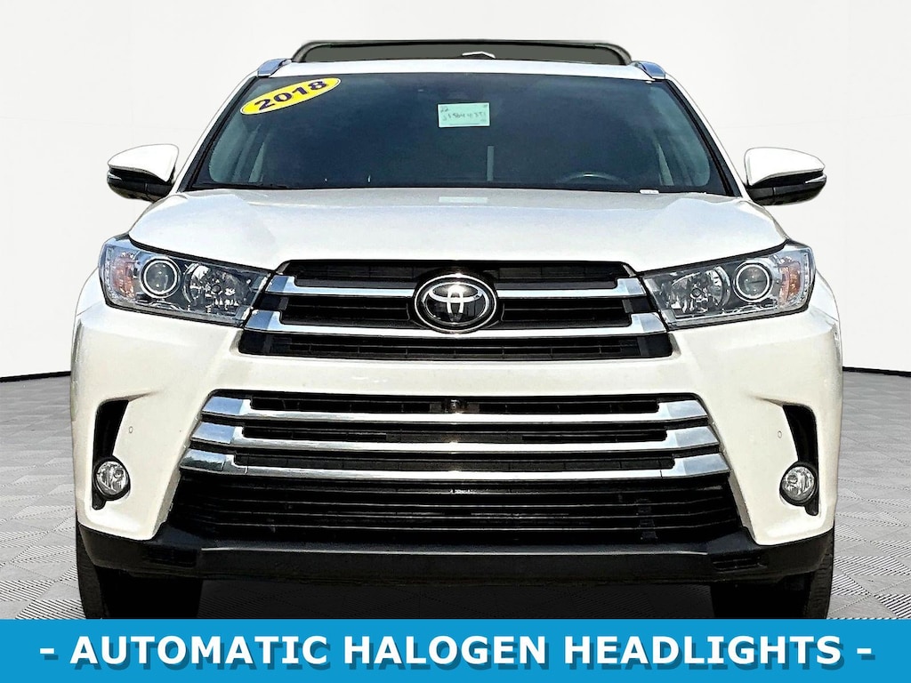 Used 2018 Toyota Highlander Limited V6 SUV