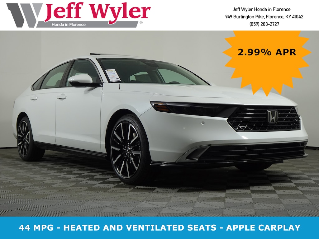 New 2025 Honda Accord Hybrid Touring Sedan