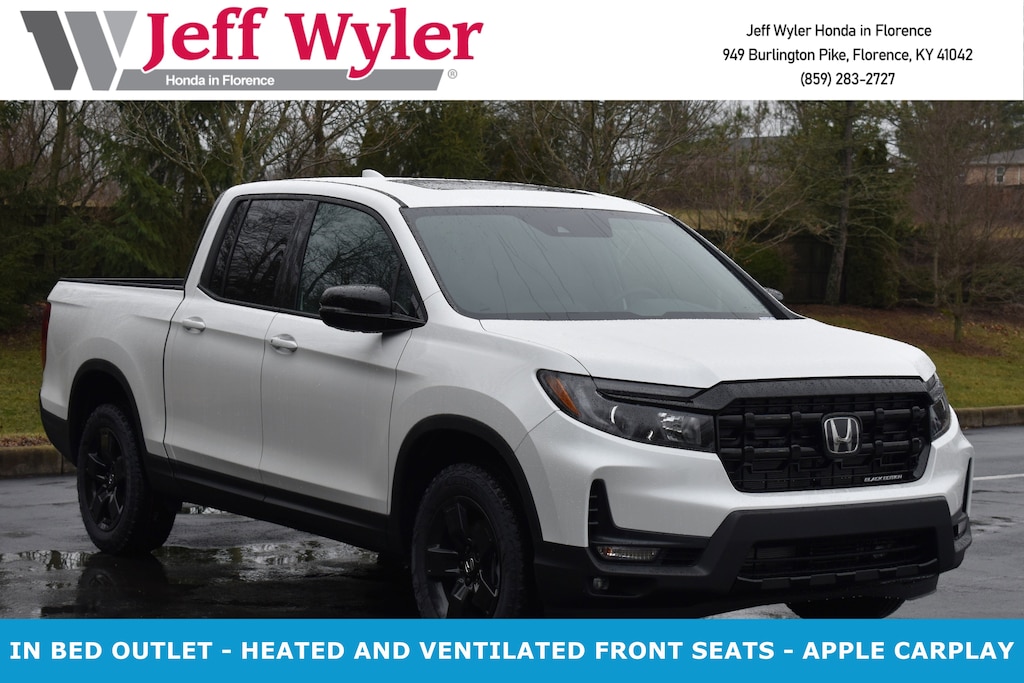 New 2026 Honda Ridgeline Black Edition Truck Crew Cab