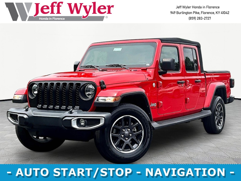 Used 2023 Jeep Gladiator Overland Truck Crew Cab