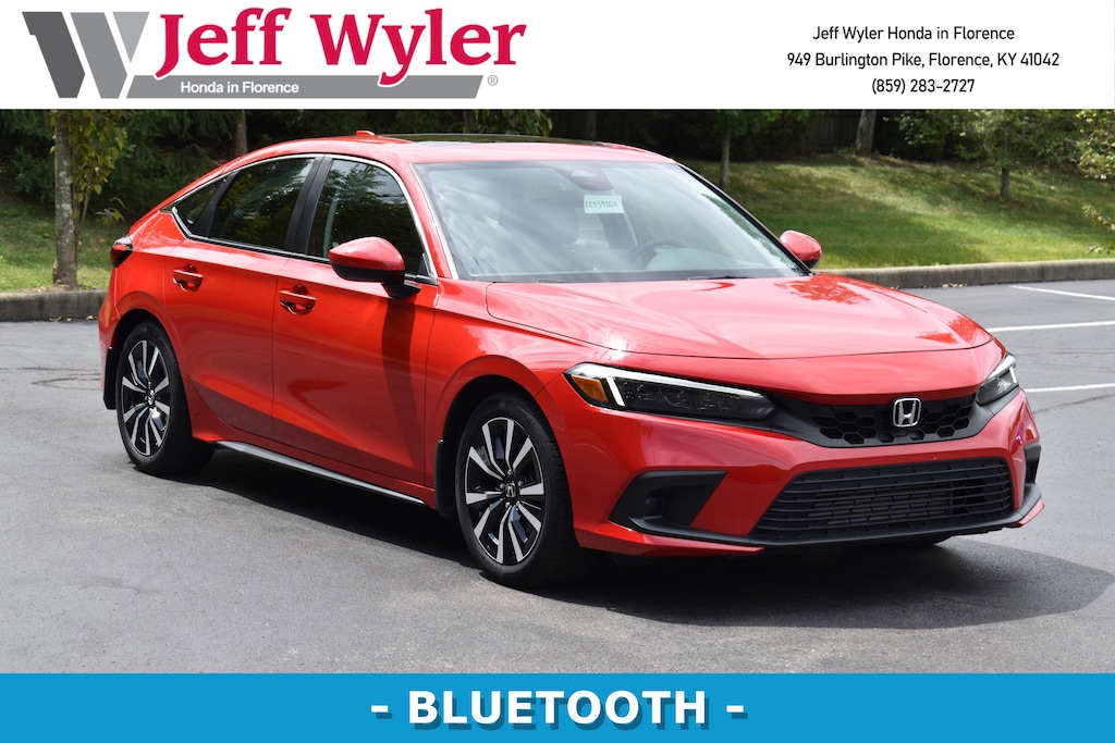Used 2023 Honda Civic EX-L w/BSI Hatchback