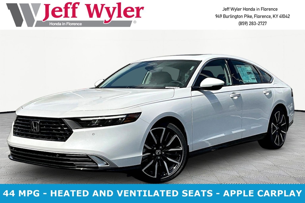 New 2026 Honda Accord Hybrid Touring Sedan