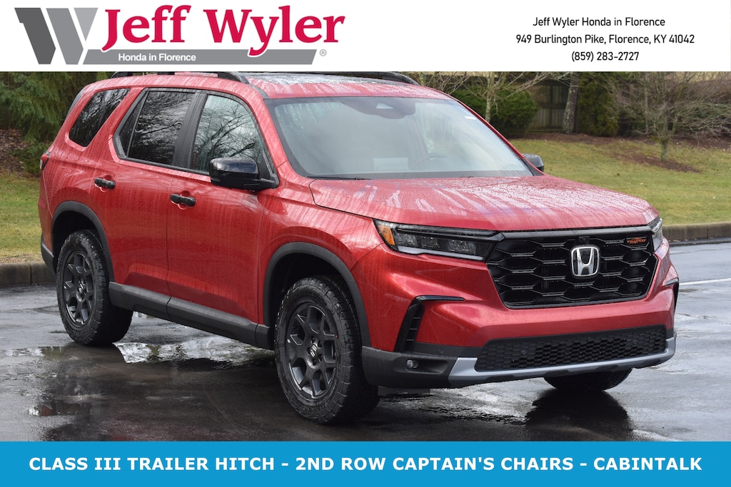 New 2025 Honda Pilot TrailSport SUV