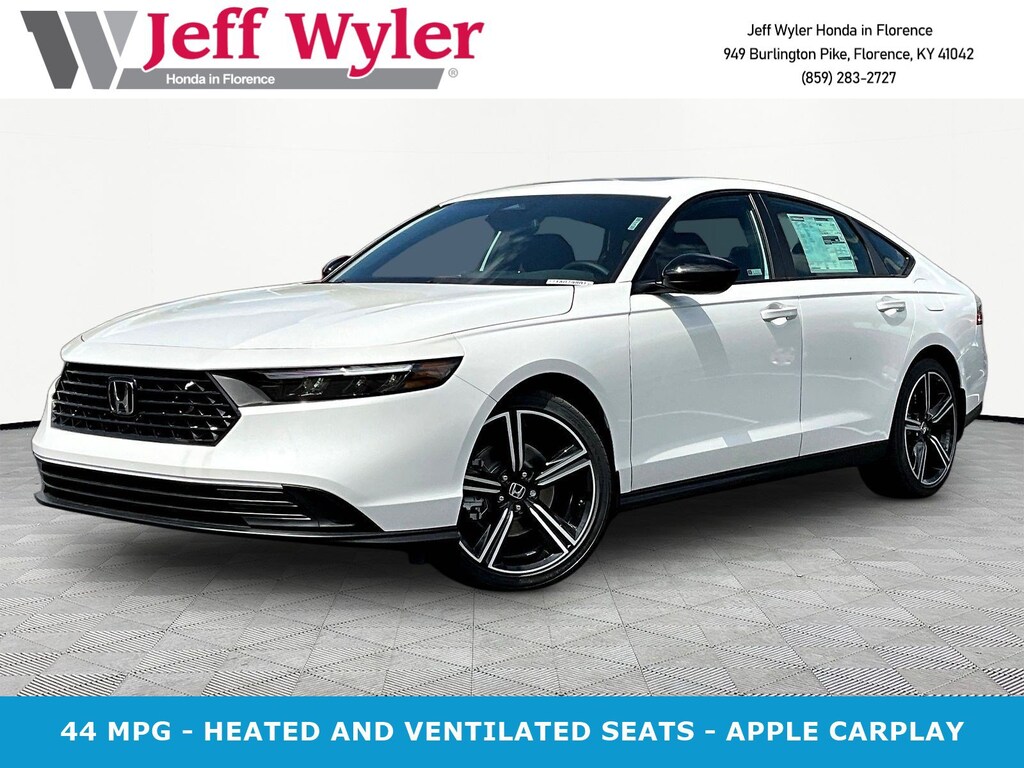 New 2026 Honda Accord Hybrid Sport Sedan