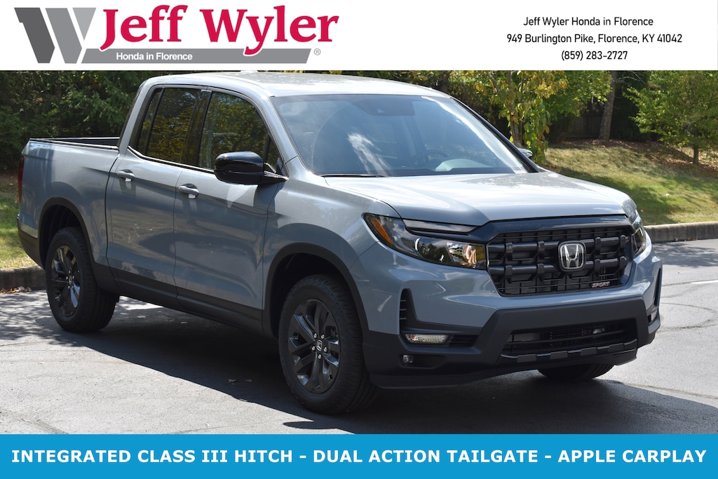 New 2026 Honda Ridgeline Sport Truck Crew Cab