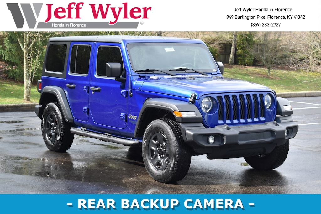 Used 2018 Jeep Wrangler Unlimited Sport 4x4 SUV