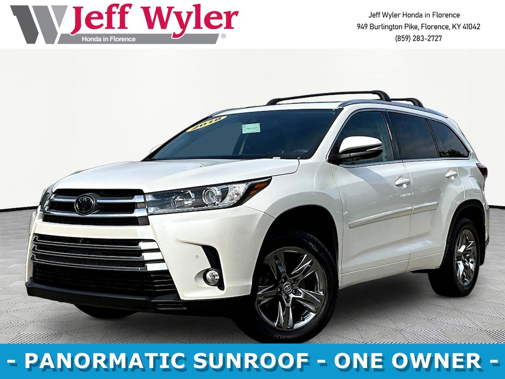 Used 2018 Toyota Highlander Limited V6 SUV