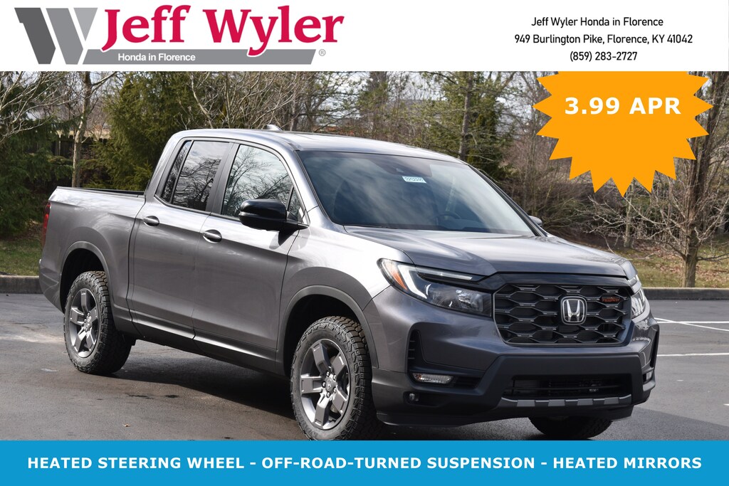 New 2026 Honda Ridgeline TrailSport Truck Crew Cab