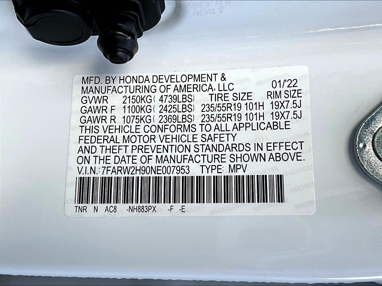 2022 Honda CR-V Touring - Photo 22