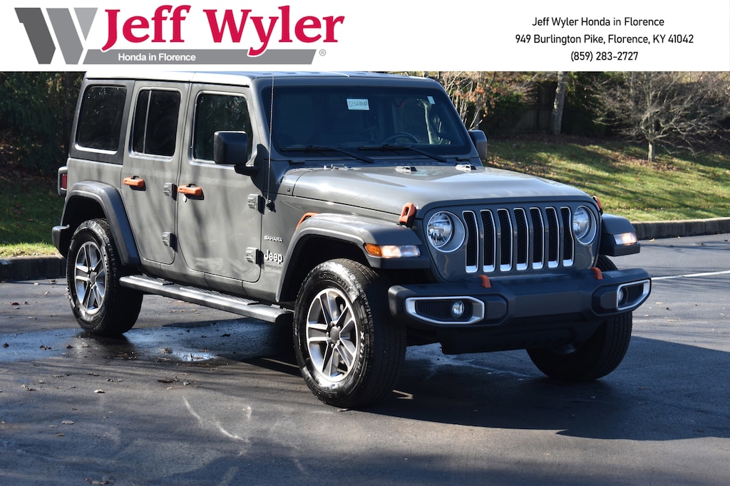 Used 2019 Jeep Wrangler Unlimited Sahara 4x4 SUV