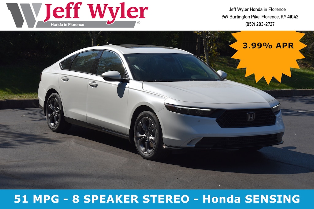 New 2025 Honda Accord Hybrid EX-L Sedan