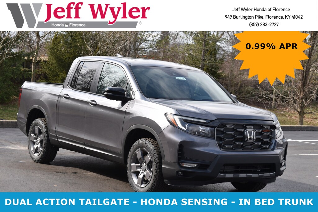 New 2025 Honda Ridgeline TrailSport Truck Crew Cab