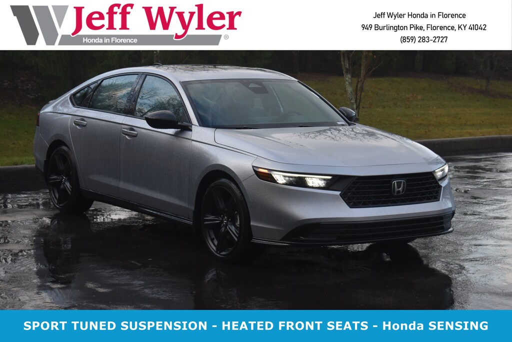New 2026 Honda Accord Hybrid Sport-L Sedan