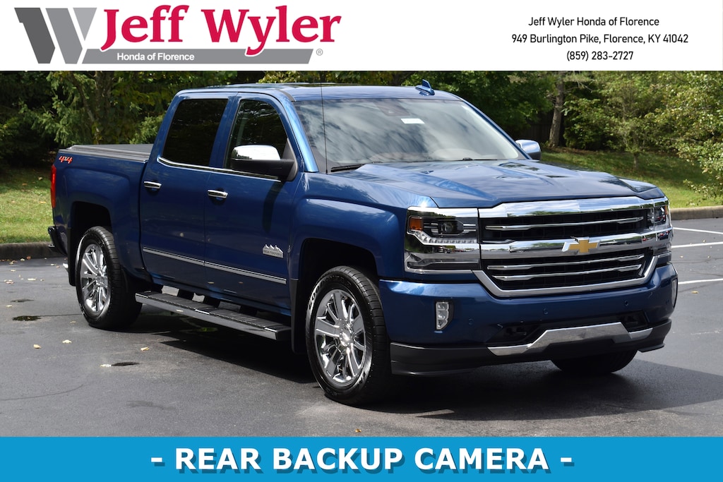 Used 2018 Chevrolet Silverado 1500 High Country Truck Crew Cab