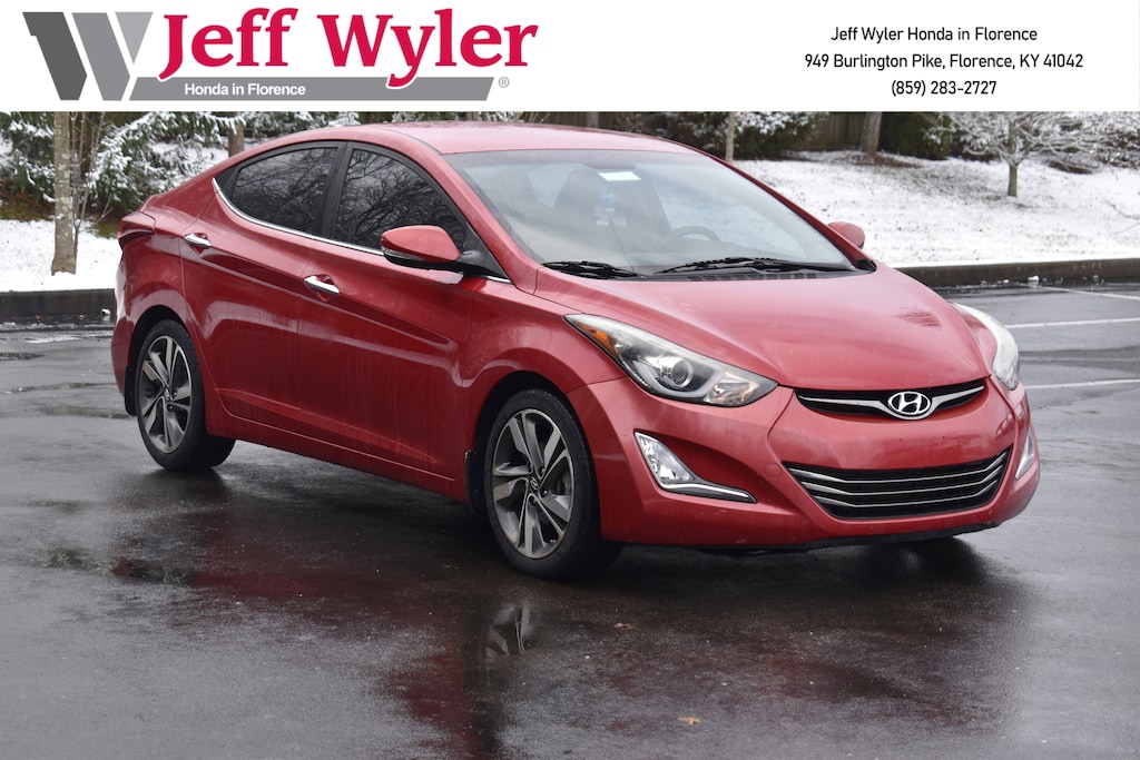 Used 2015 Hyundai Elantra Limited Sedan