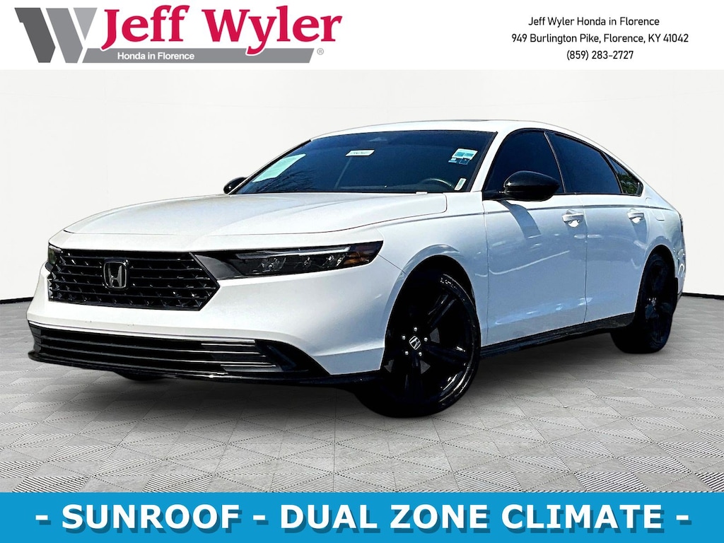 Certified 2024 Honda Accord Hybrid Sport-L Sedan