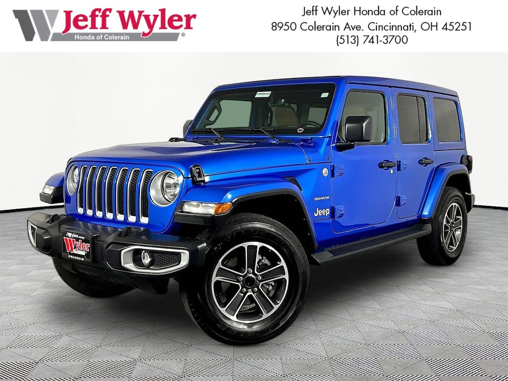 Used 2023 Jeep Wrangler Sahara 4 Door 4x4 SUV