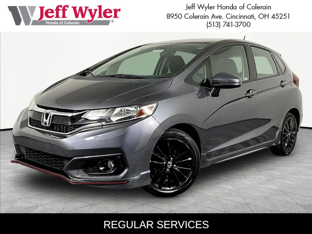 Certified 2020 Honda Fit Sport CVT Hatchback