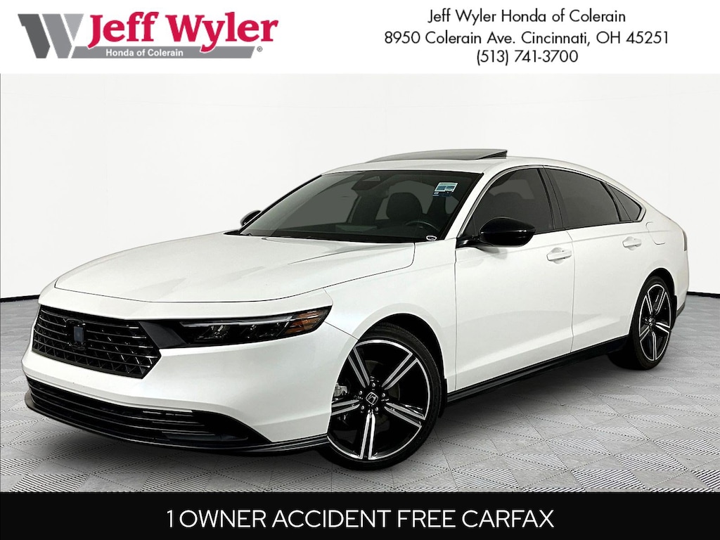 Certified 2024 Honda Accord Hybrid Sport Sedan Sedan