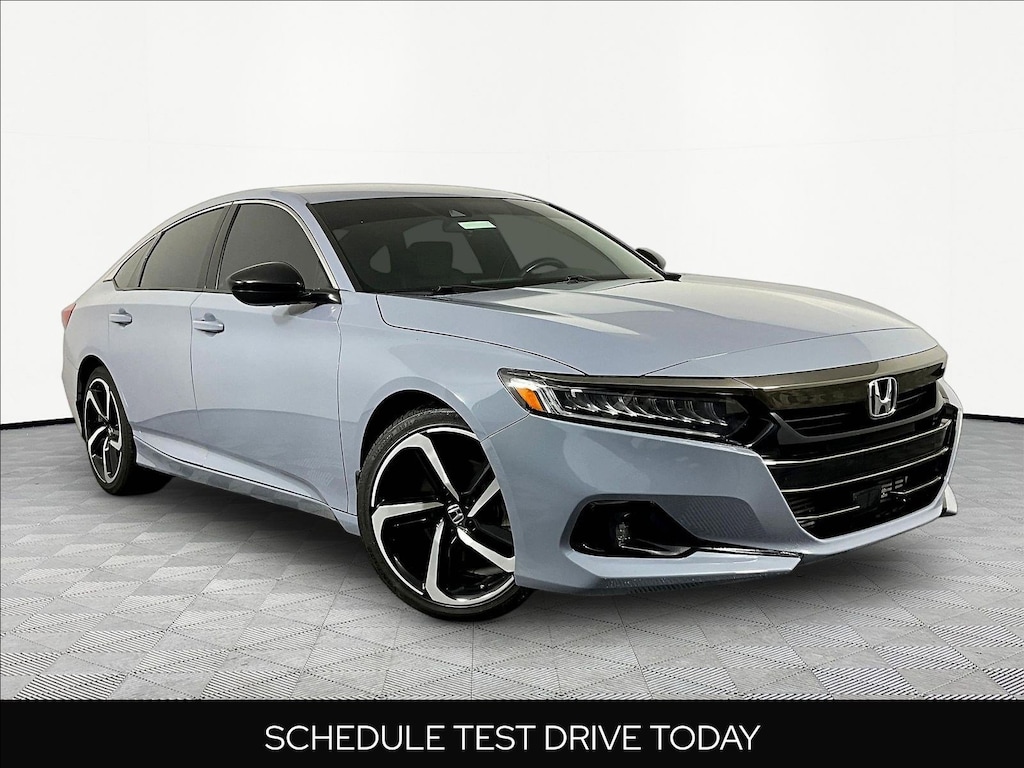 Certified 2021 Honda Accord Sedan Sport 1.5T CVT Sedan