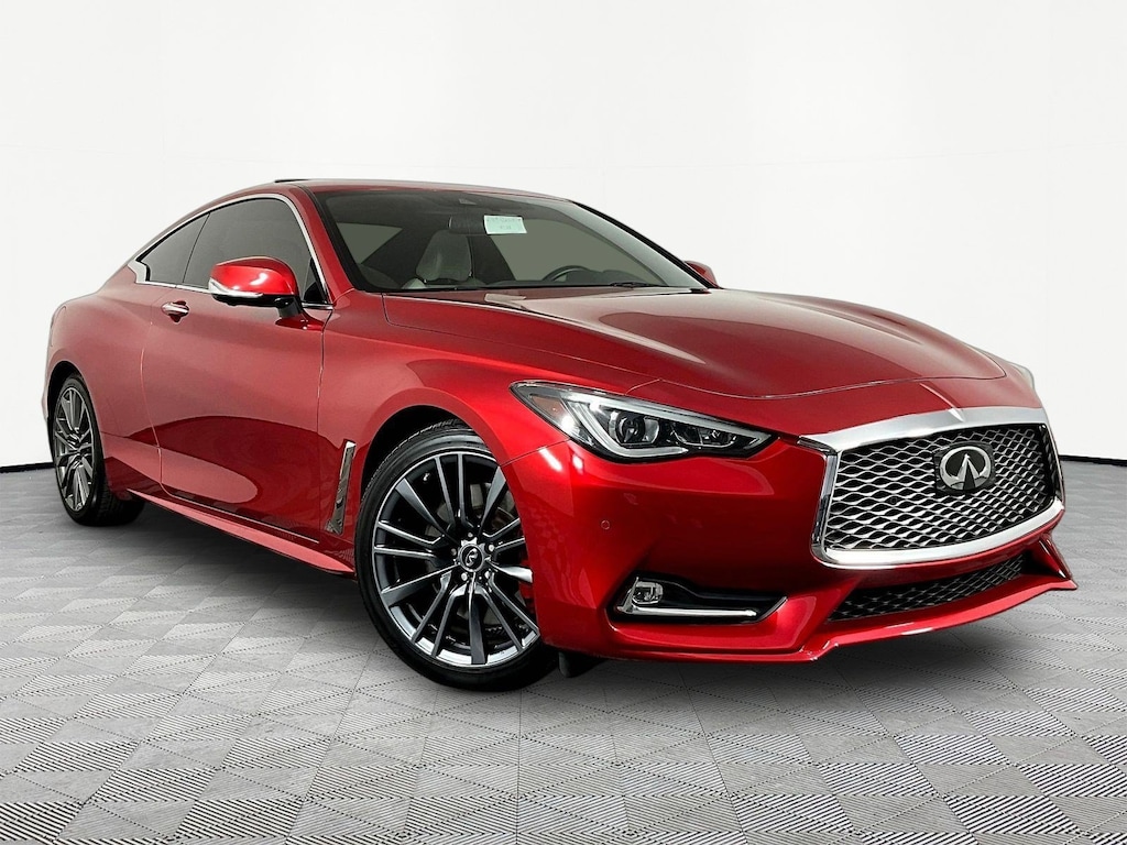 Used 2017 INFINITI Q60 Red Sport 400 AWD Coupe