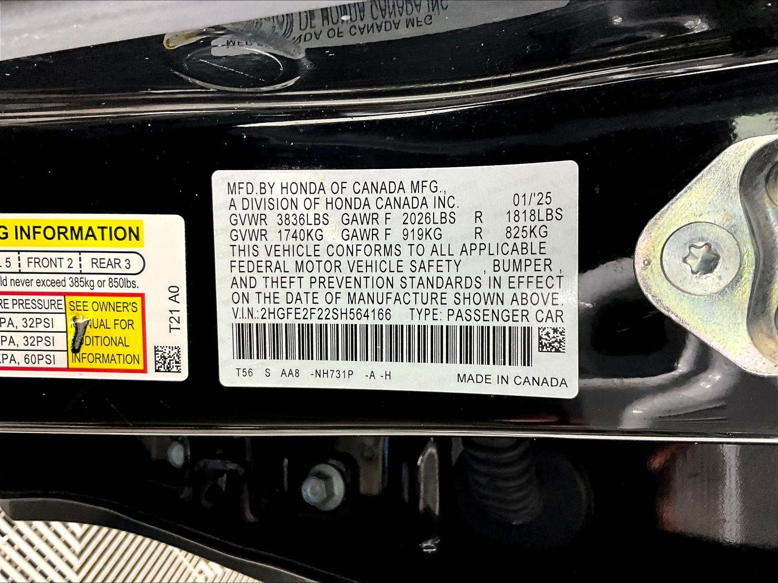 2025 Honda Civic LX - Photo 22