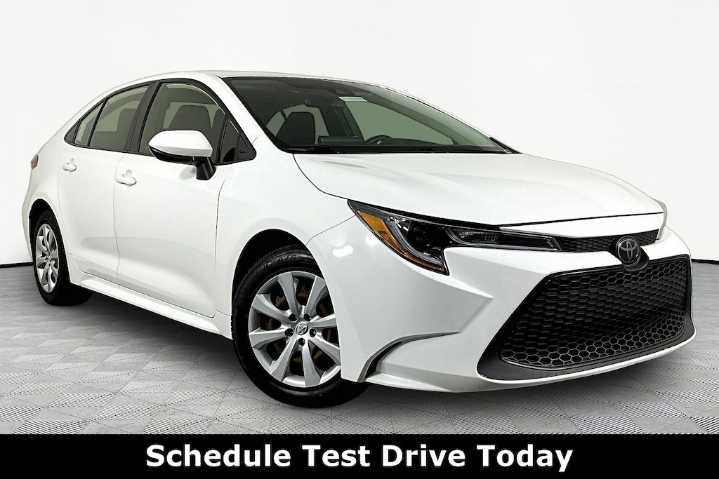 Used 2020 Toyota Corolla LE CVT Sedan