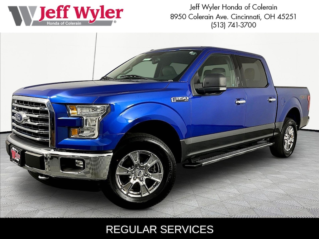 Used 2016 Ford F-150 4WD SuperCrew 145 XLT Truck SuperCrew Cab