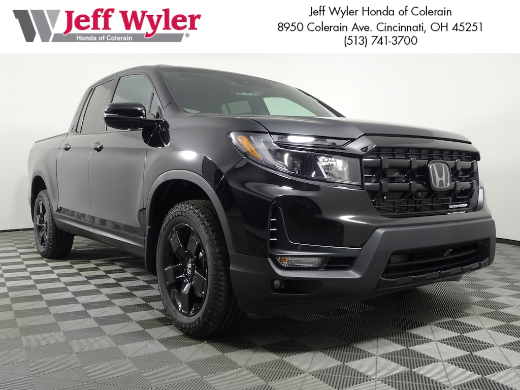 New 2026 Honda Ridgeline Black Edition Truck Crew Cab
