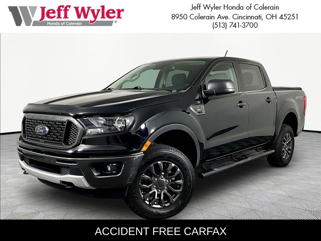 Used 2021 Ford Ranger XLT 4WD SuperCrew 5 Box Truck SuperCrew