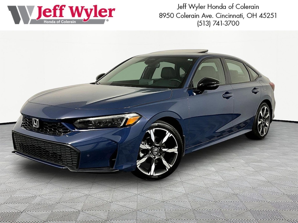 Used 2025 Honda Civic Sedan Hybrid Sport Touring CVT Sedan