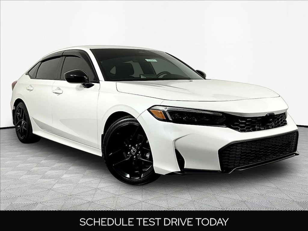 Certified 2025 Honda Civic Sedan Sport CVT Sedan