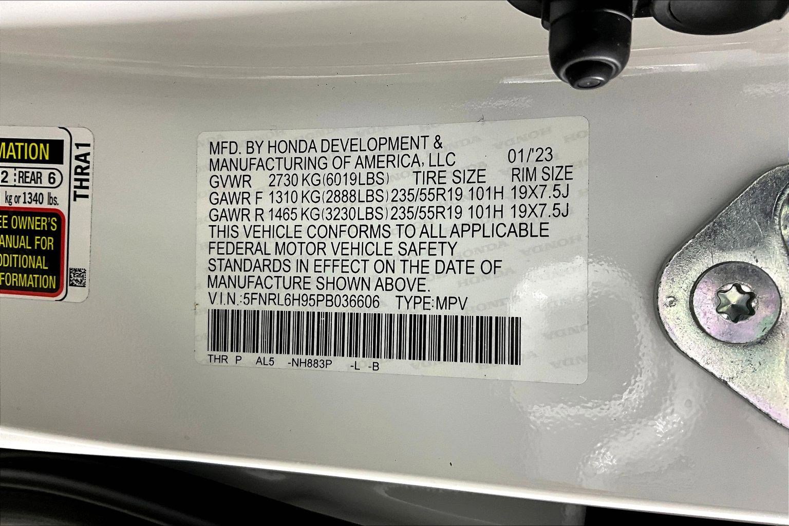 2023 Honda Odyssey Elite - Photo 17