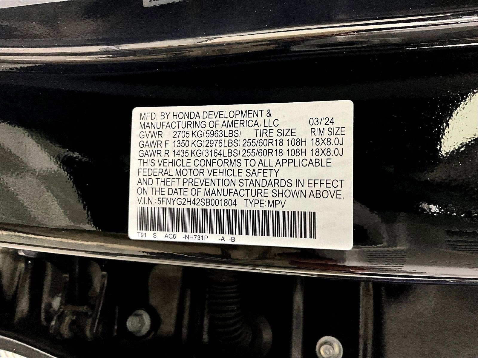 2025 Honda Pilot EX-L - Photo 19