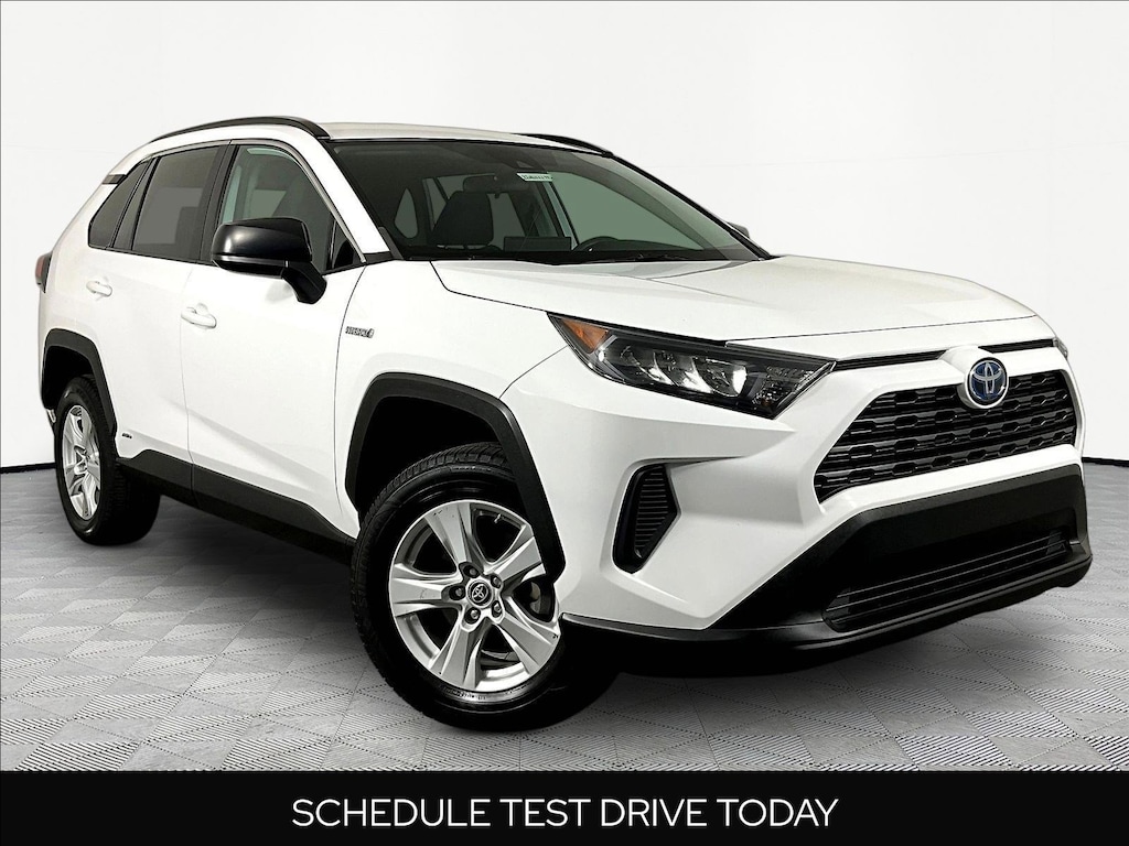 Used 2021 Toyota RAV4 Hybrid LE AWD SUV