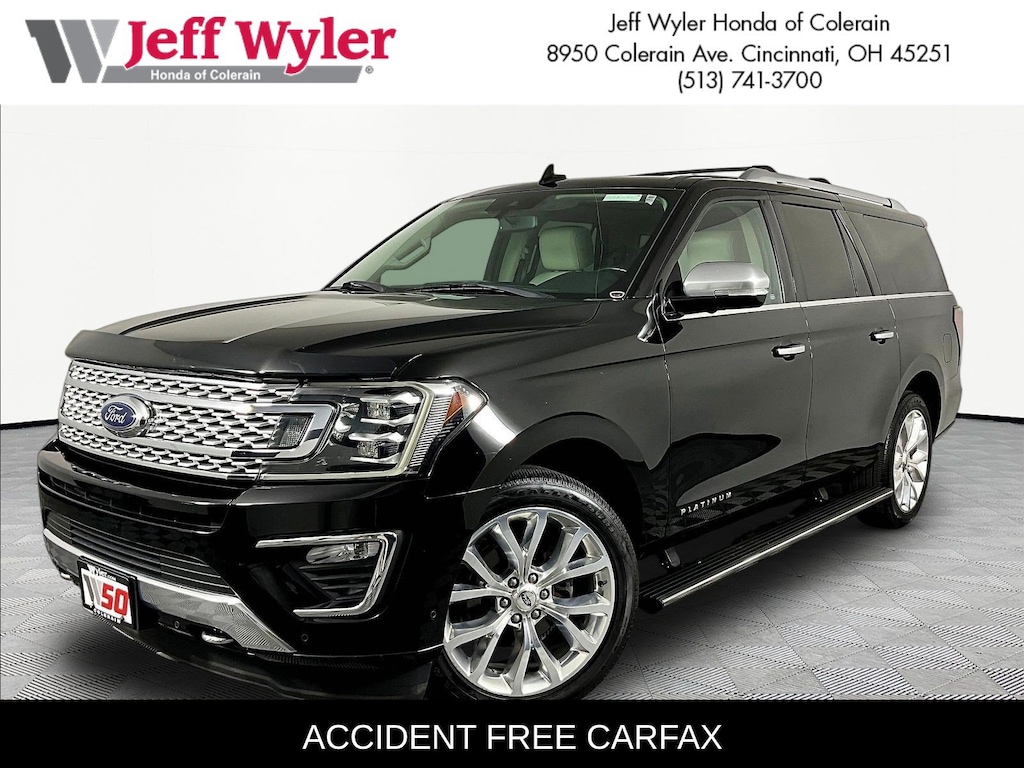 Used 2018 Ford Expedition Max Platinum 4x4 SUV