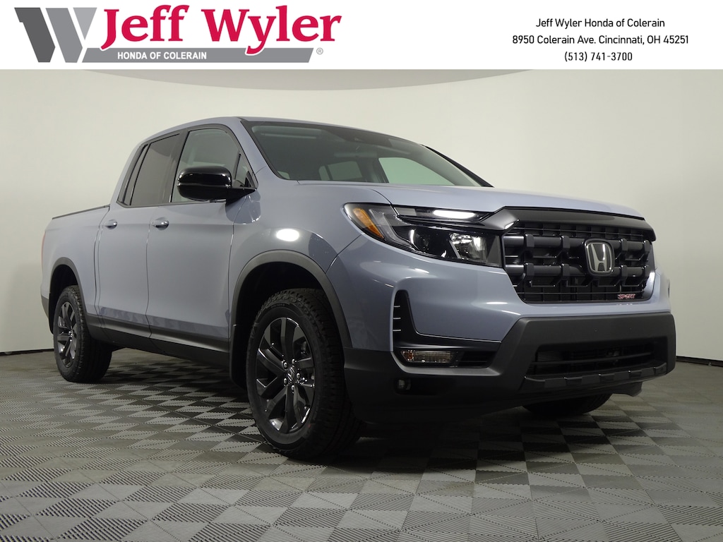New 2026 Honda Ridgeline Sport Truck Crew Cab