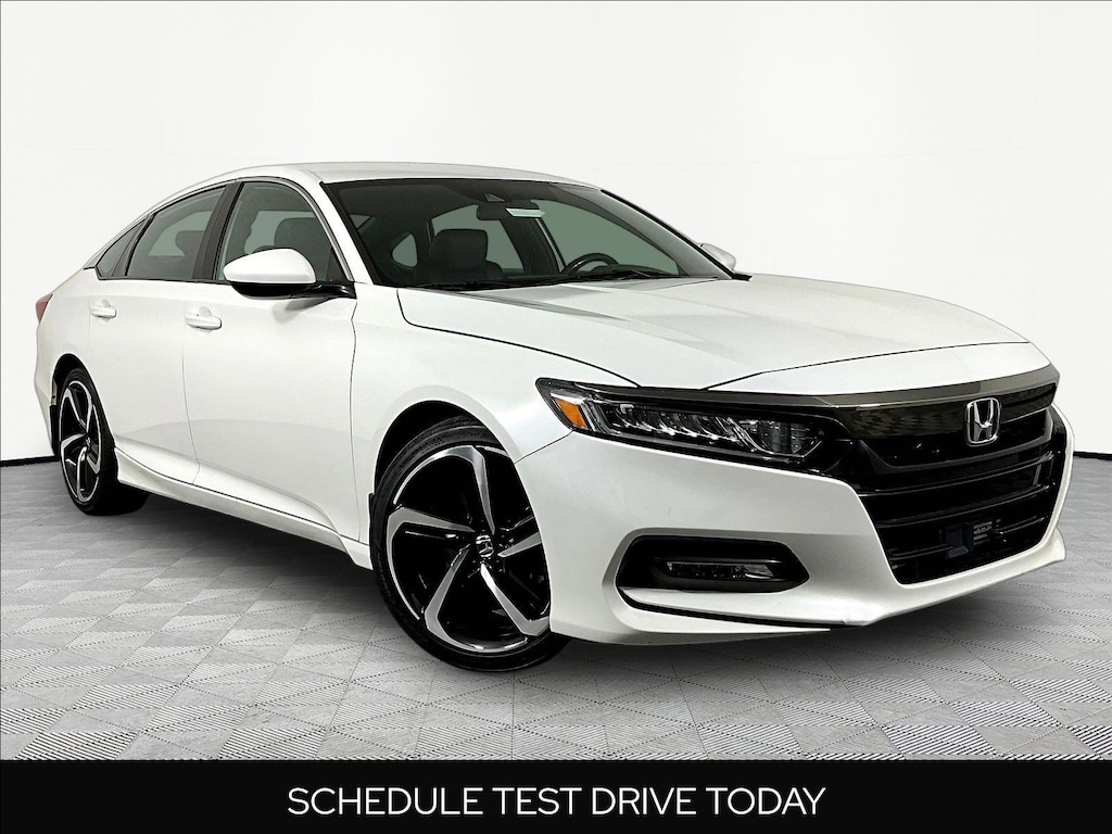 Certified 2020 Honda Accord Sedan Sport 1.5T CVT Sedan