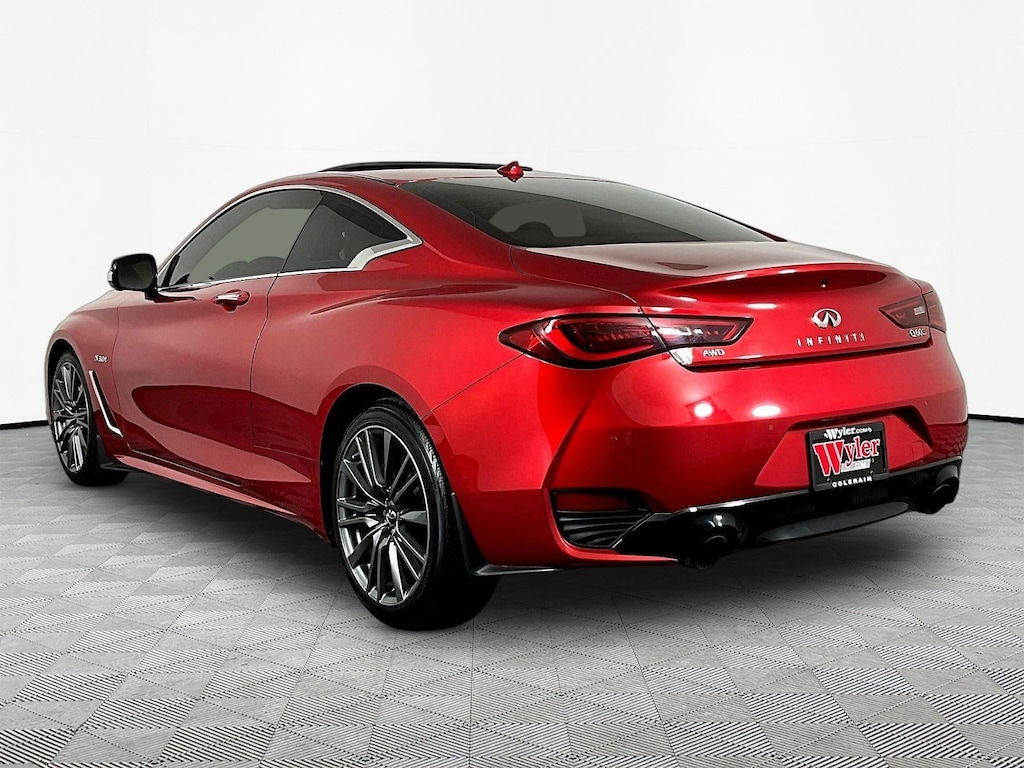 Used 2017 INFINITI Q60 Red Sport 400 AWD Coupe
