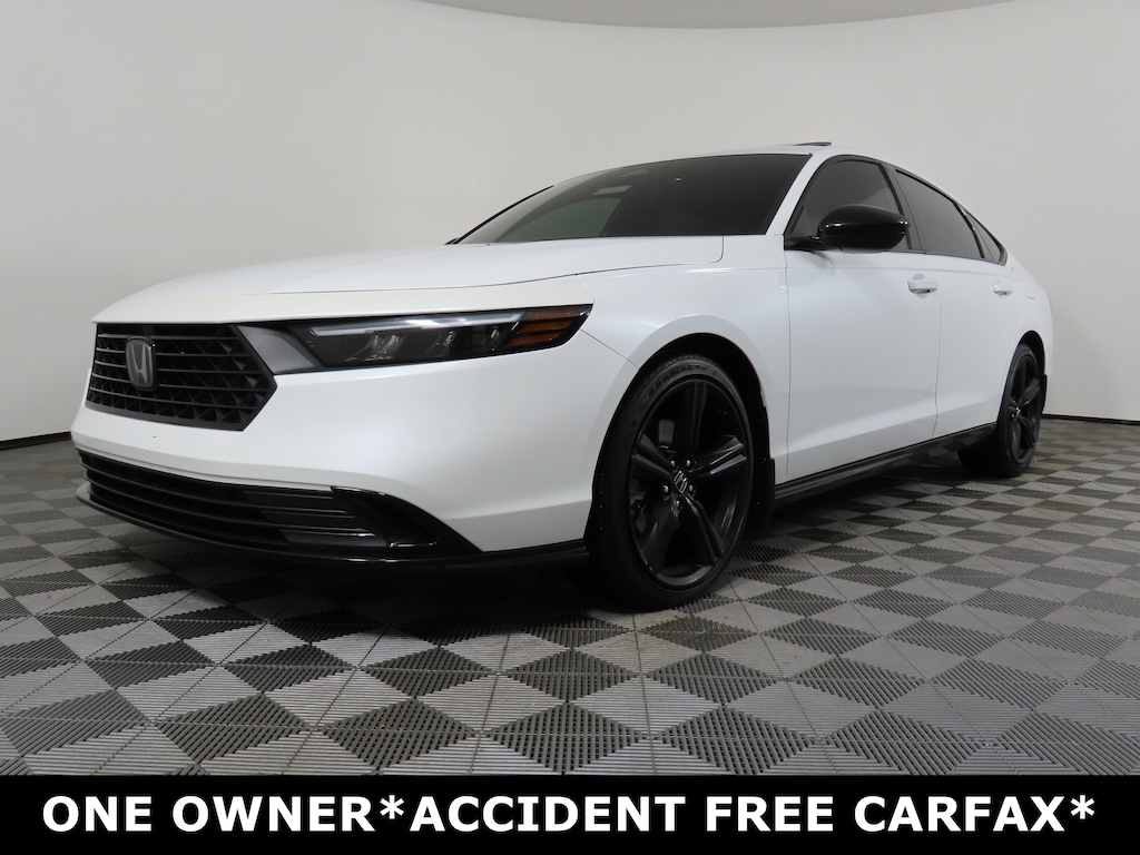 Certified 2023 Honda Accord Hybrid Sport-L Sedan w/o BSI Sedan
