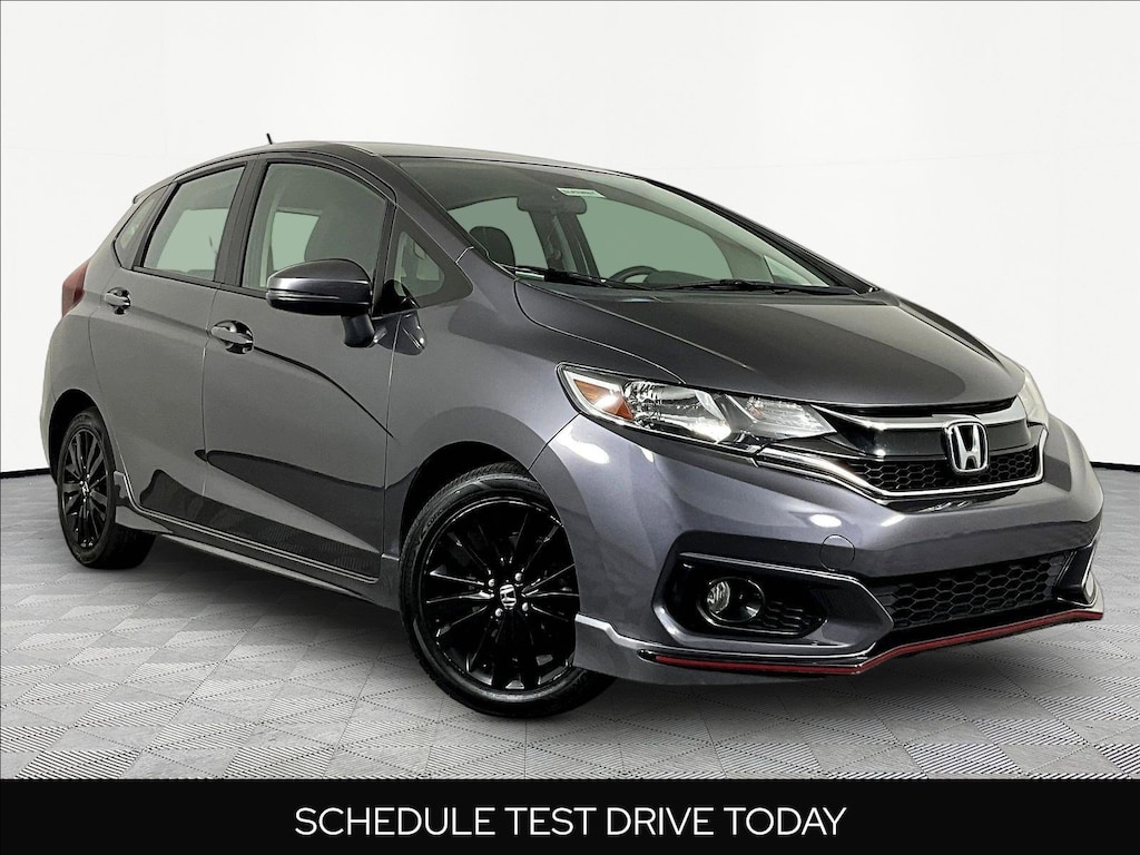 Certified 2020 Honda Fit Sport CVT Hatchback