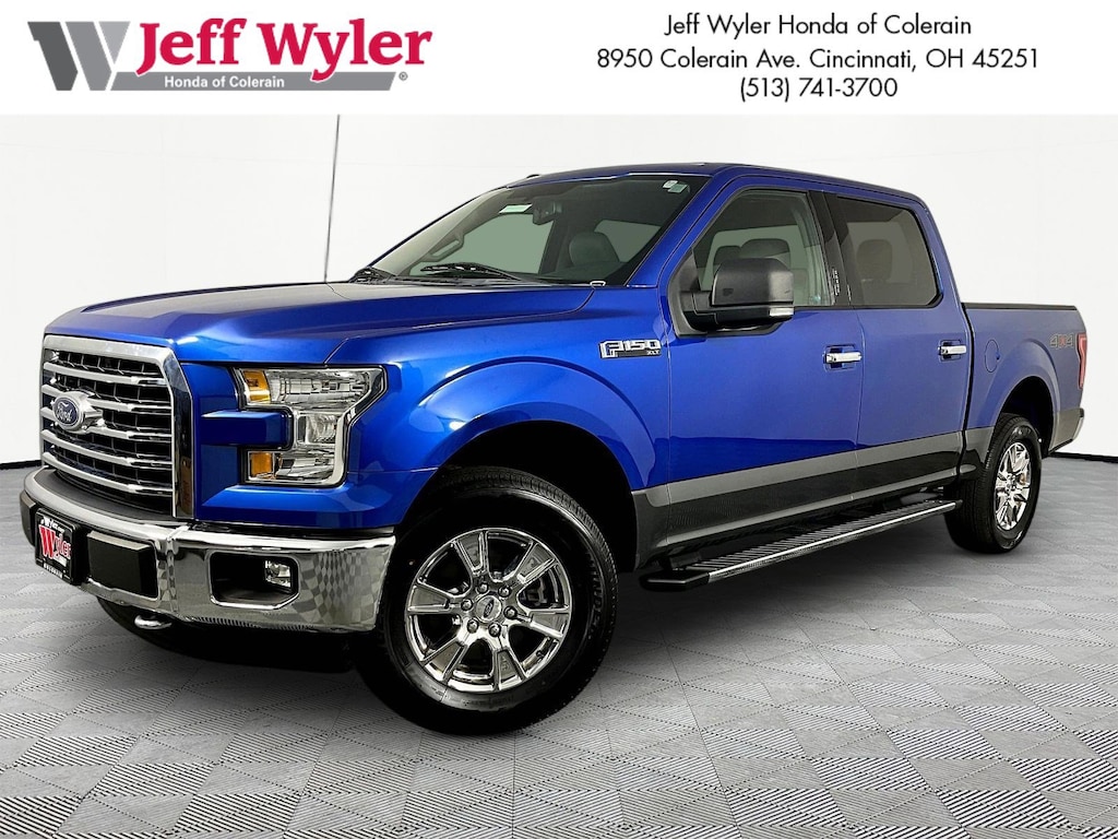 Used 2016 Ford F-150 4WD SuperCrew 145 XLT Truck SuperCrew Cab